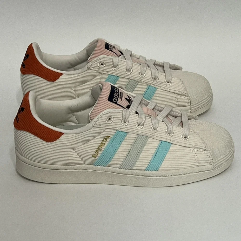 Adidas SUPERSTAR Unisex Corduroy Sneaker Casual Men Size 5 Women Size 6 S42849